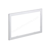 Geberit OMEGA60 Flush Plate Frame to Cover Unfinished Tile Edges; Brushed Chrome