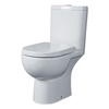 Essential LILY Close Coupled Pan + Cistern Pack; No Seat; White