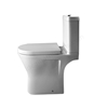 Essential IVY Close Coupled Rimless Pan + Cistern + Seat Pack; Soft Close Seat; White