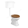 Tavistock Vitoria 375mm High/Low Level Toilet Pan - White
