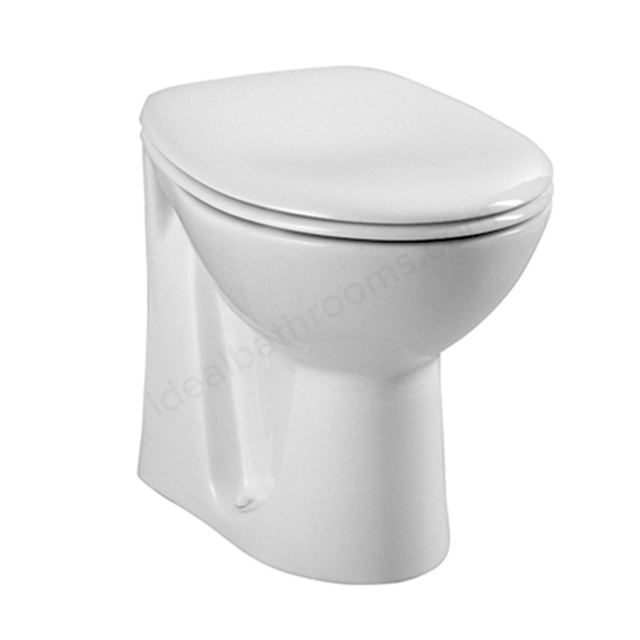 VitrA Layton 355mm Back to Wall WC Pan - White