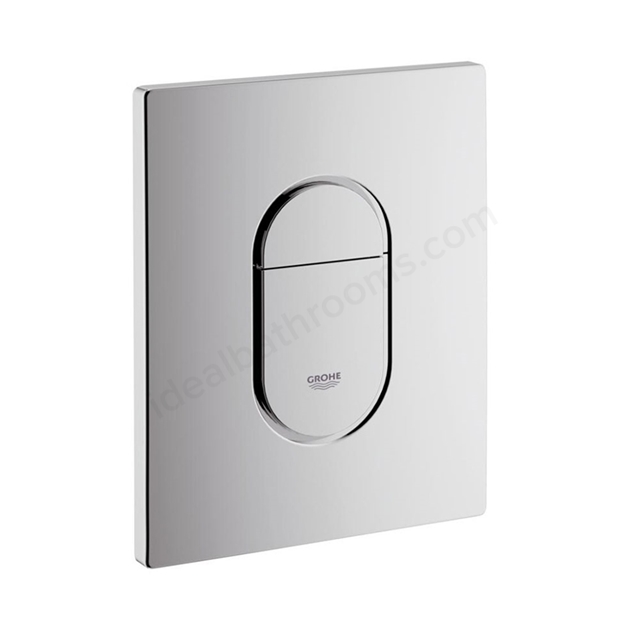 Grohe ARENA Cosmopolitan WC Wall Plate; Chrome
