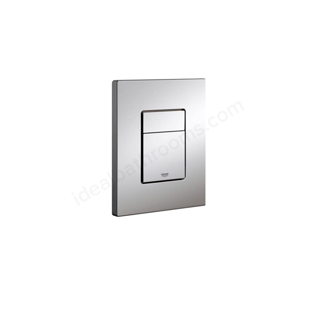 Grohe SKATE COSMOPOLITAN WC Wall Plate; Dual Flush; Anti Fingerprint Titanium