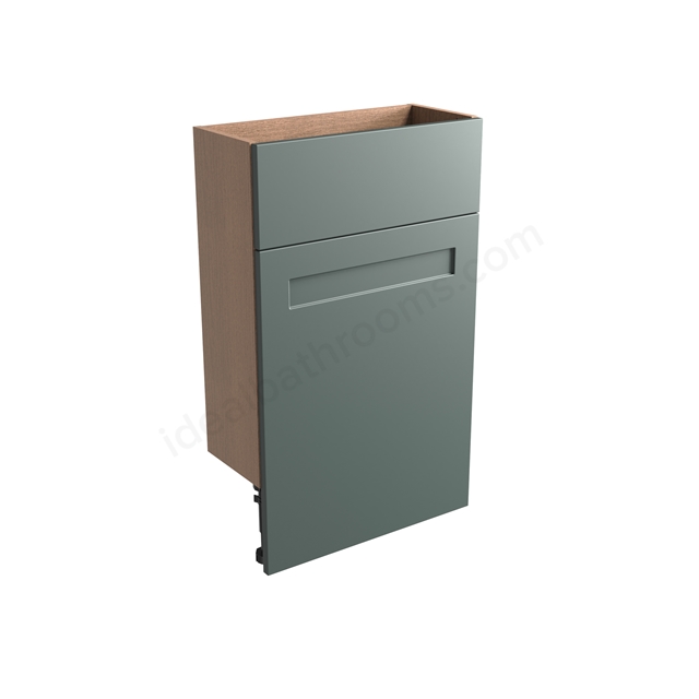 Tavistock Legacy Slim 500 Back to Wall Unit & Fascia - Viridian Green