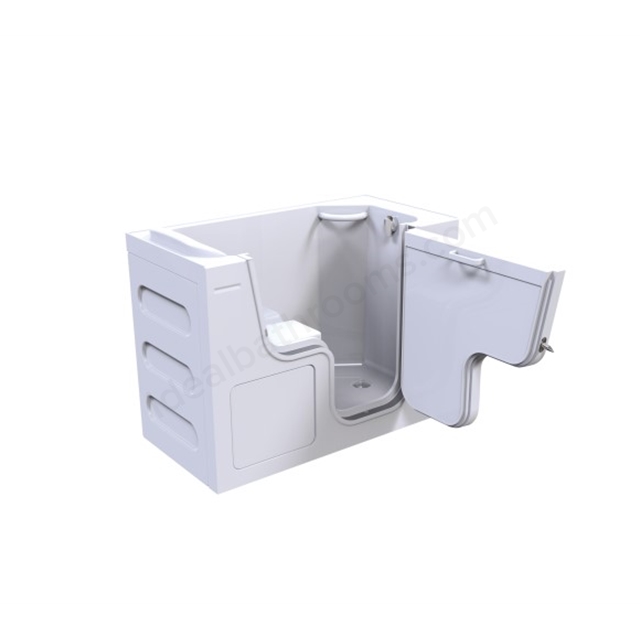 Bathe Easy by Trojan Serenity 1300mm x 750mm Right Hand Entry Bath w/ Bath Panels & Waste