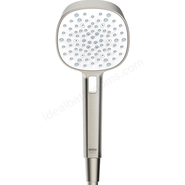 Mira Crisp 110mm 4 Spray Handset Shower Head - Nickel