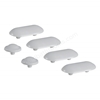 Geberit set of Six Buffers for WC Seats, White