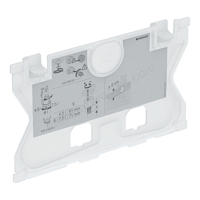 Geberit Protection Plate for Sigma 12cmD Cisterns