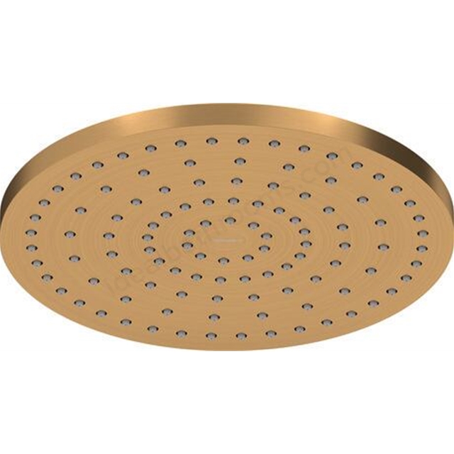 Duravit Minusflow 250mm Head Shower - Brushed Bronze