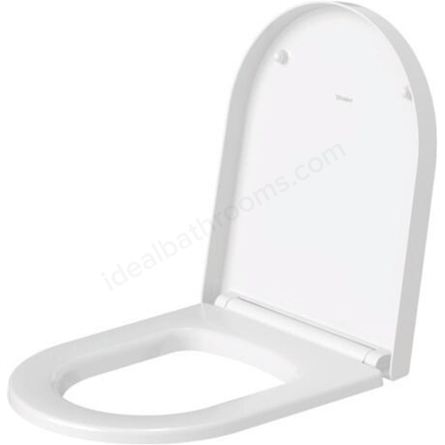 Duravit Me By Starck D Shaped WC Pan - White Satin Matt