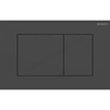 Geberit Sigma 40 Actuator Plate Dual Flush, Square, Black Stainless