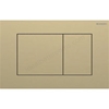 Geberit Sigma 40 Actuator Plate Dual Flush, Square, Brass Finish