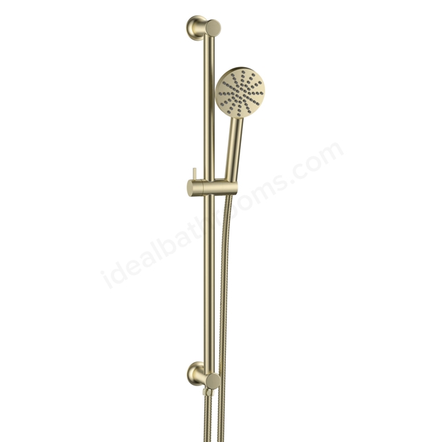 Scudo Riser Rail Concealed  - Brushed Brass
