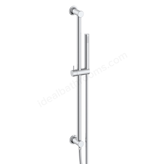 Scudo Riser Rail & Handset Including Hoses - Chrome