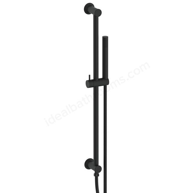 Scudo Riser Rail & Handset Including Hoses - Matt Black