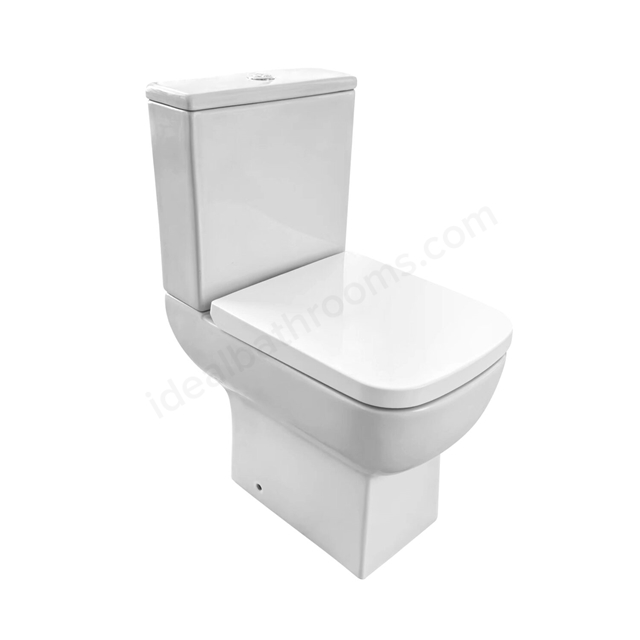 Scudo Choices 550 Open Back Pan & Seat - White