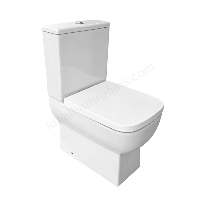 Scudo Choices 550 Closed Back Pan and Seat - White