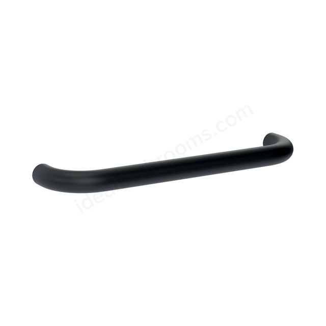 Bathex Knowle Roseless Grab Rail 35 x 600mm - Matt Black