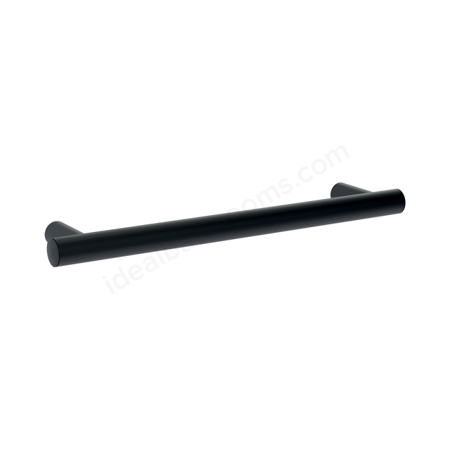 Bathex Yardley Roseless Grab Rail  35 x 600mm - Matt Black