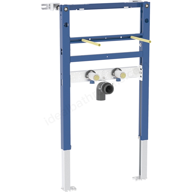 Geberit Duofix Element for Washbasin 820–980mm, Deck-Mounted Tap, Wall Anchoring
