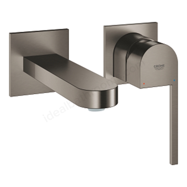 Grohe Plus Ohm Trimset Basin 2-H M   Brushed Hard Graphite
