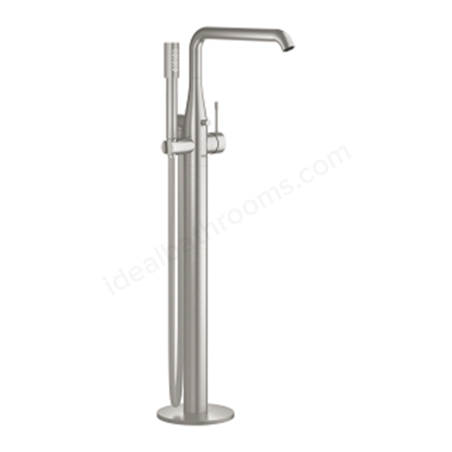 Grohe Essence Single-lever bath mixer 1/2?, floor mounted  Supersteel