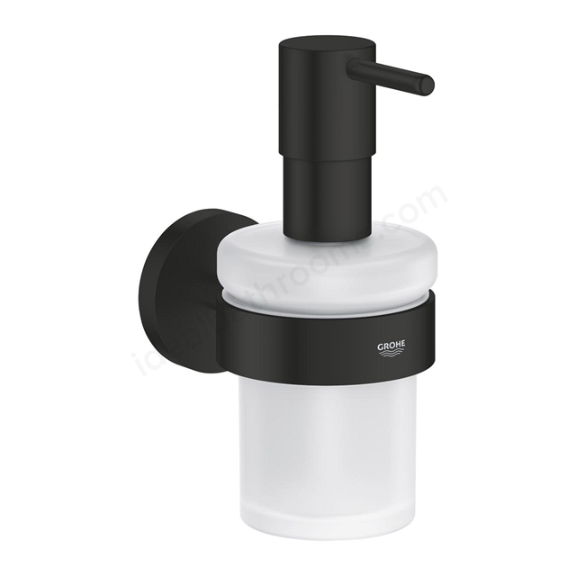 Grohe  Essentials Soap dispenser with holder Matte Black