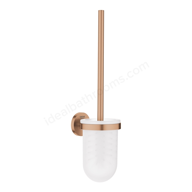 Grohe Essentials Toilet Brush Set  Brushed Warm Sunset
