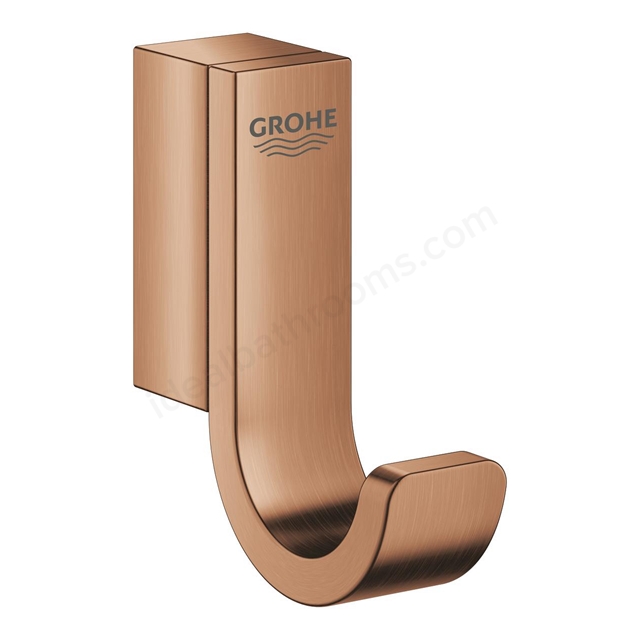 Grohe Selection Single robe hook  Brushed Warm Sunset