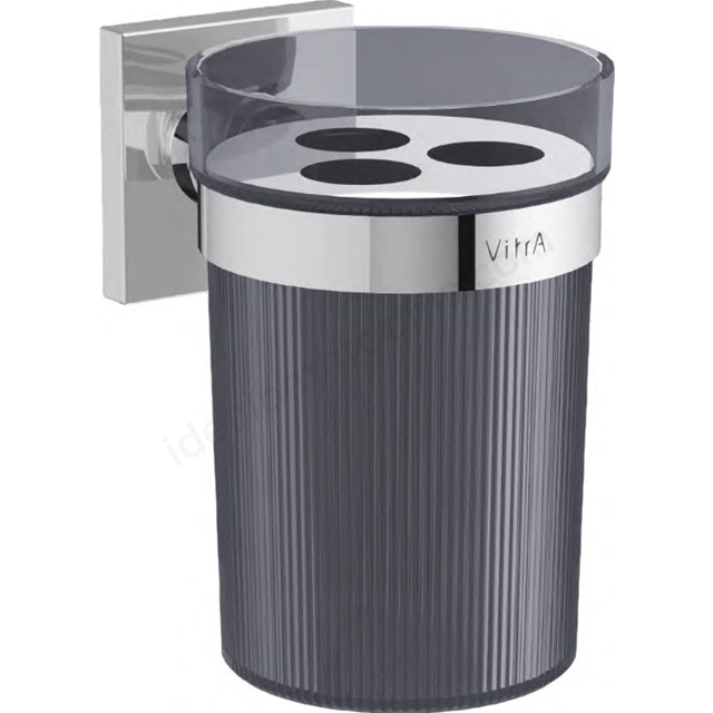Vitra Root Toothbrush Holder, Chrome