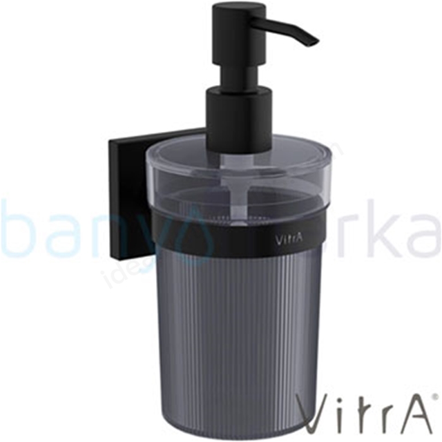 Vitra Root Liquid Soap Dispenser, Matte Black