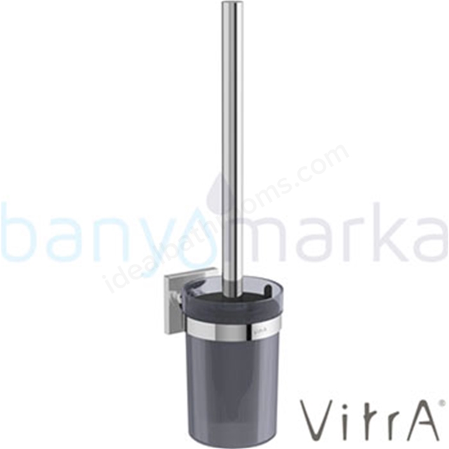 Vitra Root Wc Brush Holder, Chrome