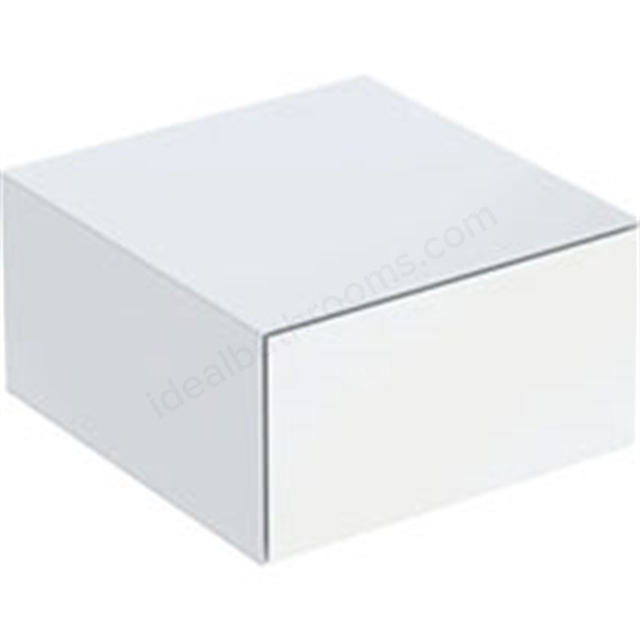 Geberit One 450mm 1 Drawer Low Cabinet Matt Greige