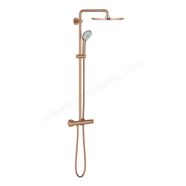 Grohe Euphoria 310 Shower System Thermastatic Brushed Warm Sunset