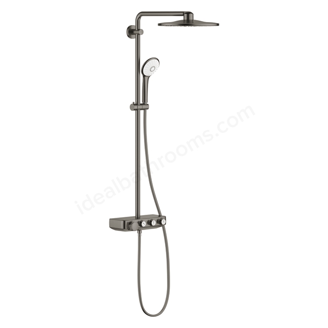 Grohe Euphoria Smartcontrol 310 Shower System Thermastic Brushed Hard Graphite