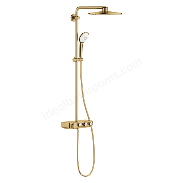 Grohe Euphoria Smartcontrol 310 Shower System Thermastic Brushed Cool Sunrise