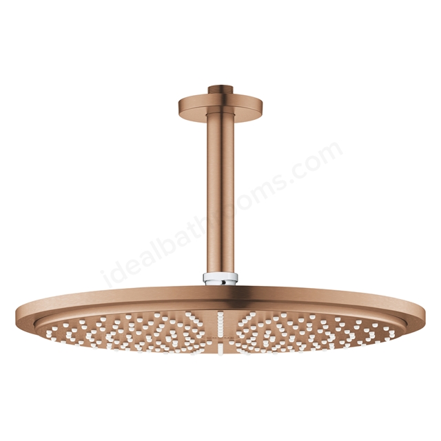 Grohe Rainshower Cosmopolitan 310 Headshower Set 9,5L Brished Warm sunset