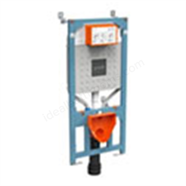 Vitra Regular wall-hung frame, floor and wall fixation with electrical & water connection Half-Flush 2.5 Litres and Full-Flush 4 Litres