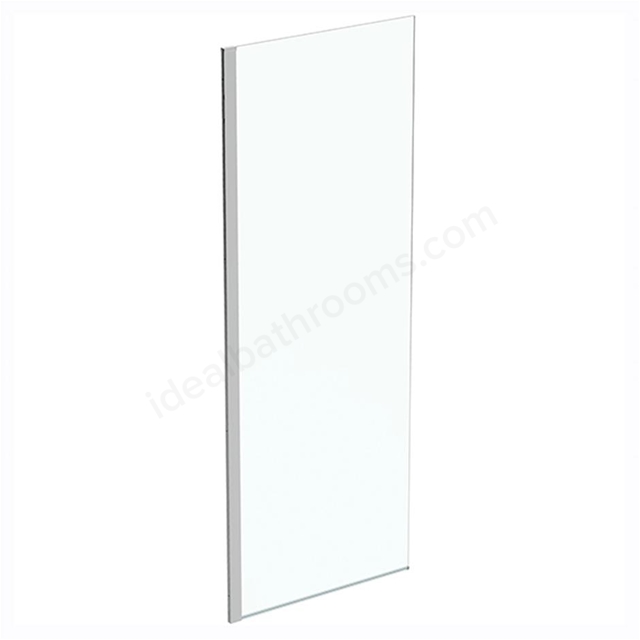 Ideal Standard I.Life 800mm Wetroom Panel with Bottom Profile and Idealclean clear glass