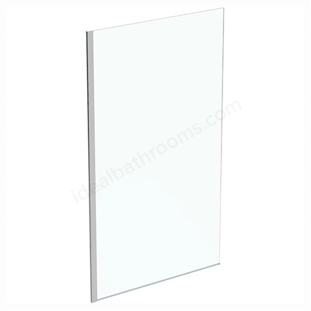 Ideal Standard I.Life 1200mm Wetroom Panel with Bottom Profile and Idealclean clear glass