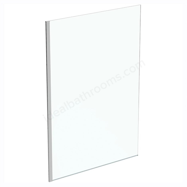 Ideal Standard I.Life 1400mm Wetroom Panel with Bottom Profile and Idealclean clear glass
