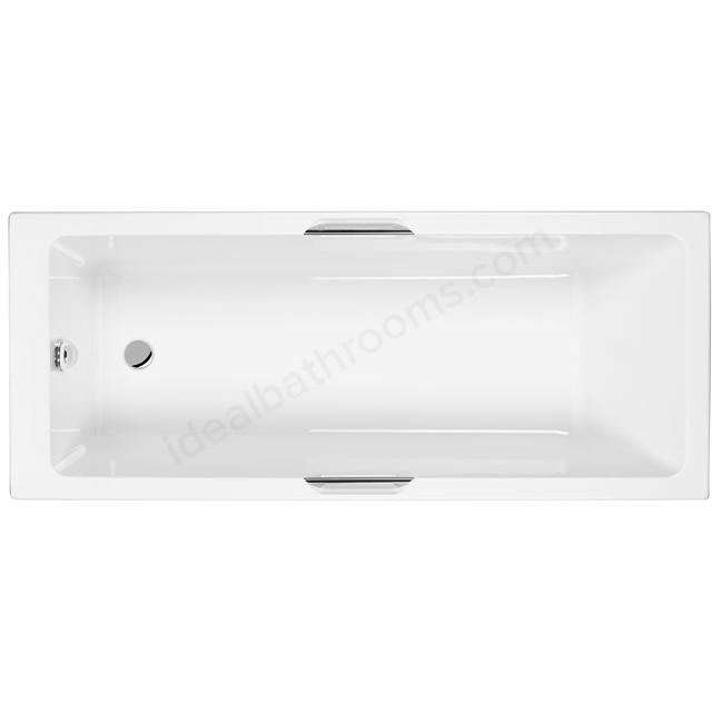 Carron Integra 1700 x 800mm Carronite Single Ended Bath - White