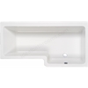 Carron Quantum 1500mm Shower Bath - Right Handed