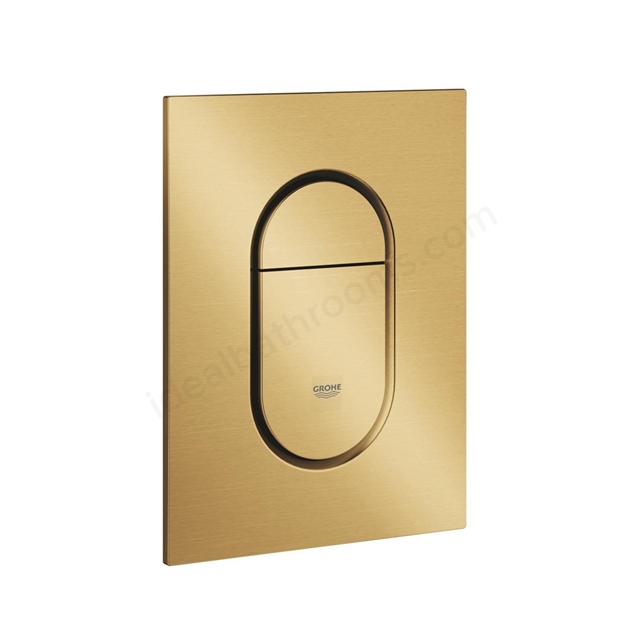 Grohe Arena Cosmopolitan S Flush Plate - Brushed Cool Sunrise