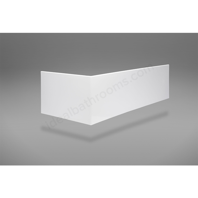 Carron L-Shape Carronite 1700mm x 700mm x 515mm Panel - White