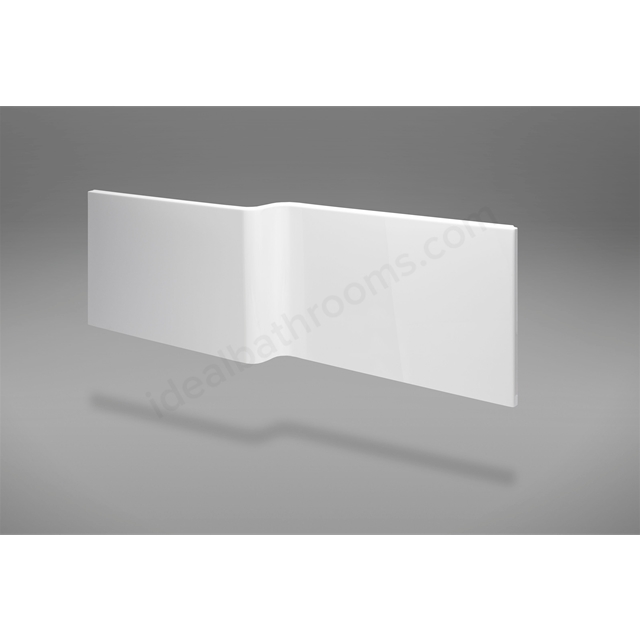 Carron Quantum 1600mm Shower Bath Front Panel - White
