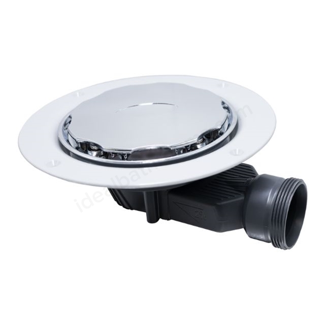 Swan By Impey Vinyl Slim + Horizontal Drain - Chrome Plated