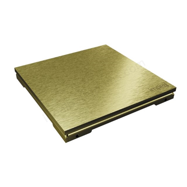 Swan By Impey Vertical Quad Drain Paragon - Brushed Gold
