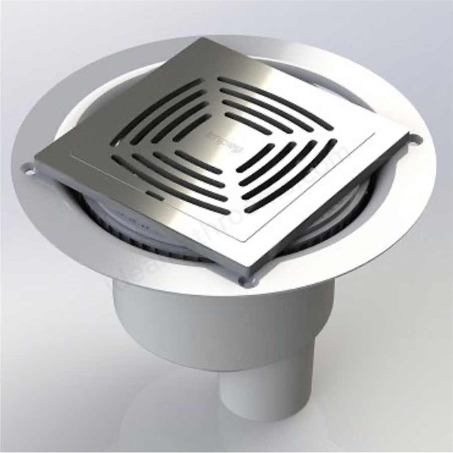 Swan By Impey Square Drain Slot Bss Vertical