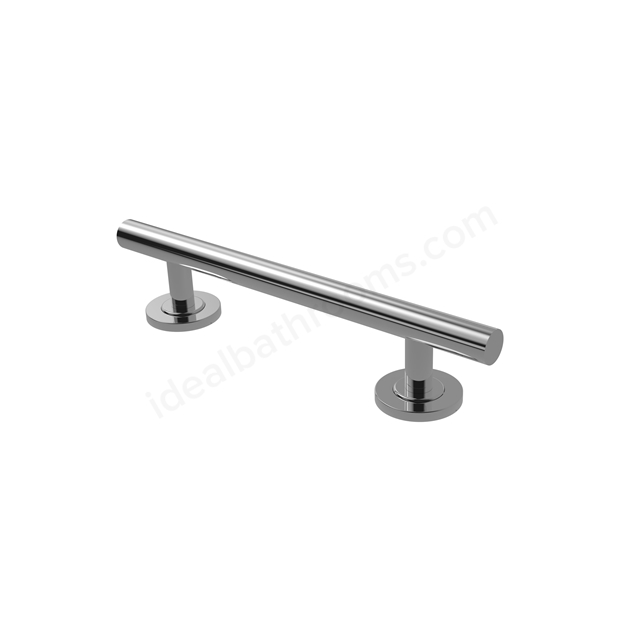 Fitzroy of London Stainless Steel 450mm Concealed Grab Rail - Polished
